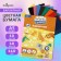 A set of velvet paper A5, 10 sheets, 10 colors, density 110g/m2