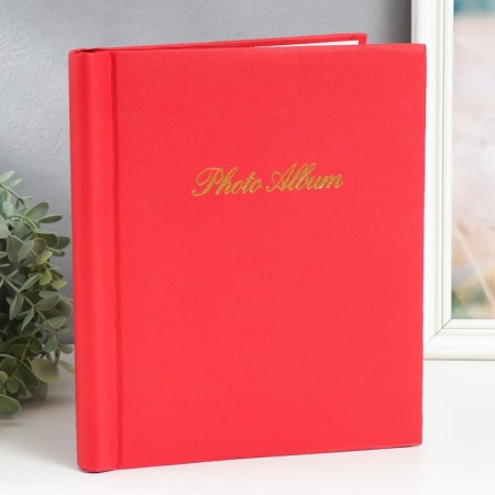 Photo album magnetic on 20 sheets "Classic" red 24x28.5x2.5 cm