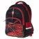 School backpack 41 x 29 x 16 cm, ergonomic back, Hatber Easy, Sport Car, Black/Red NRK_88069