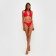 Swimsuit female separate minku color red, size 42
