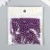 Beads for creativity plastic "plum" set 200 pcs d = 0.6 cm