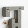 Decorative clothing hooks "Love", a letter with a hook 26 x 12 cm