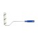 Mini-veil tundra, microfiber, 150 mm, handle d = 6 mm, d = 15 mm, pile 9 mm