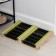 Floor brush for shoe cleaning, 39 × 29 × 5.6 cm, 1212 bundles
