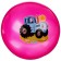 Children's ball, blue tractor, diameter 22 cm, 60 g., Mix colors