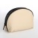 Cosmetic bag with zipper, dairy color