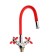 Accoona A4882N-1 kitchen mixer, two-wound, with flexible surge, red