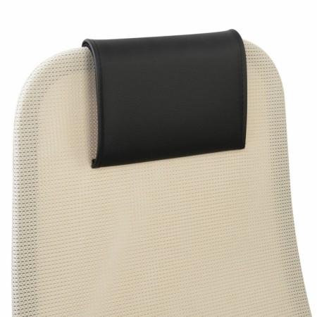 Кресло для руководителя BRABIX PREMIUM Ultimate EX-800 хром, сетка Х2, черный/бежевый-5