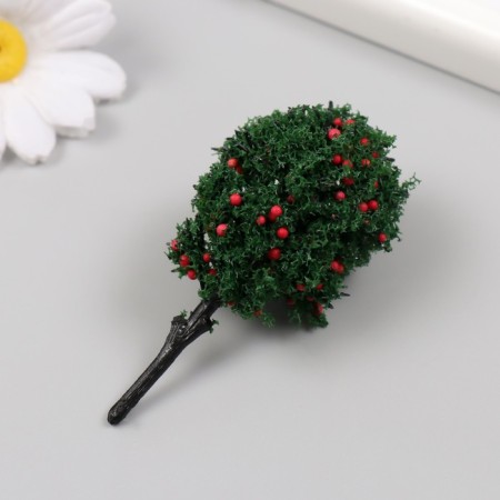 Artificial plant for creativity plastic "Apple tree" 8 cm-1