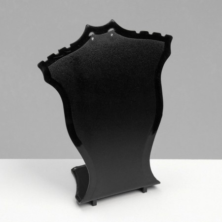 Standing for pendants, chains, earrings 10 × 4.3 × 12 cm, black color-2