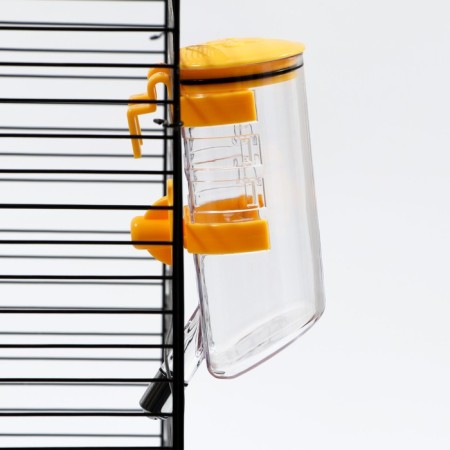 External drinker for a cage, 500 ml, yellow-5