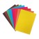 Cardboard of color A5, 8 sheets, 8 colors "Sunflower", Non -merciful, 220 g/m2, in the folder