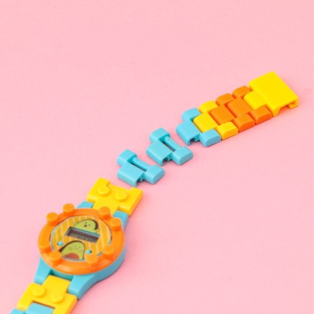 Watch of Watch Electronic "Smile", with a strap-designer-3