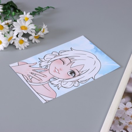 Stickers for creativity "The most beautiful" lilac set 17 sheets 21x16 cm-2