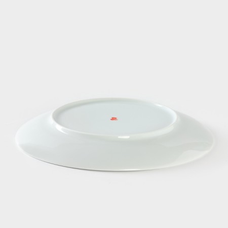 Porcelain plate "White Rosehip", D = 24 cm-2