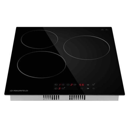Hon surface Maunfeld CVCE453BK, electric, 3 burners, sensor, black-1