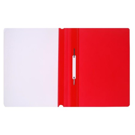 Calligrata, A4, 180 μm, red, transparent top folder-1
