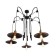 Kandela chandelier 5x40W E27 Black 118x118x129 cm Bayerlux