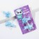 Hair clips "You are just space", 2 pcs. (shaker)