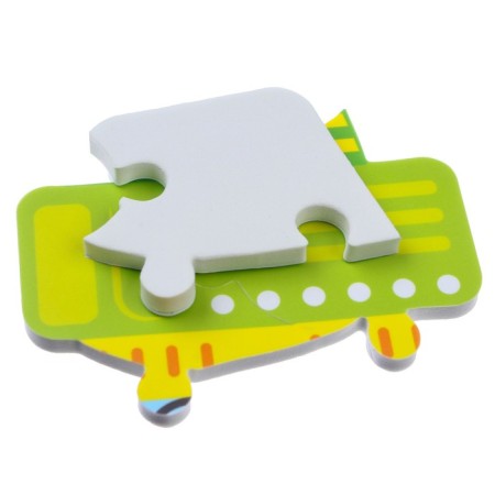 Soft puzzle for kids "excavator", 4 details, crumb I-5