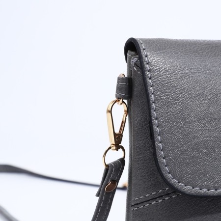 Magnet bag bag, long belt, gray color-5