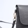 Magnet bag bag, long belt, gray color
