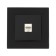 Single Single Tot Matte Glass, hidden, glass, black