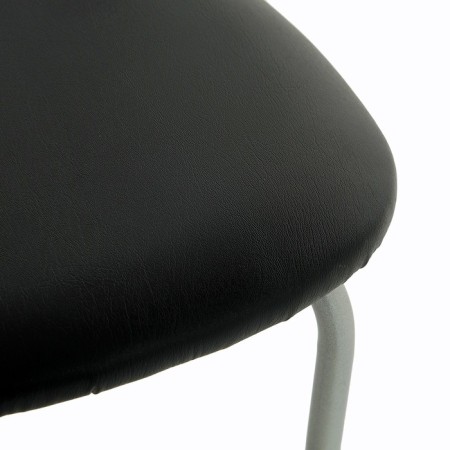 Vienna 2 chair, silver metallic/black-2