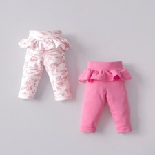 Штанишки детские KinDerLitto «Цветочный сад», с юбочкой, рост 74-80 см, 2 шт