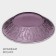 Glass Glass Magistro "French lavender", 700 ml, 23.8x4.5 cm