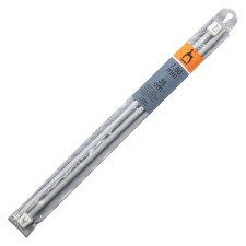 Knitting needles of straight lines 7.50 mm/35cm, plastic, 2 pcs