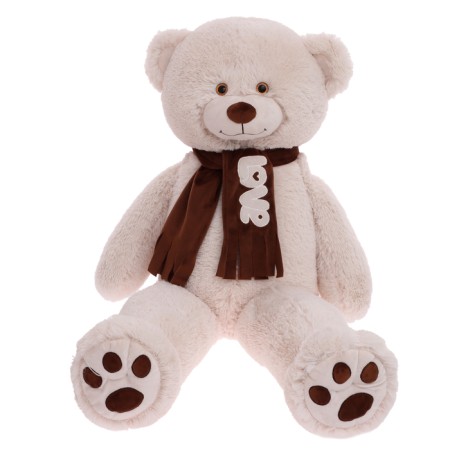 Soft toy "Bear Philip", beige color, 130 cm