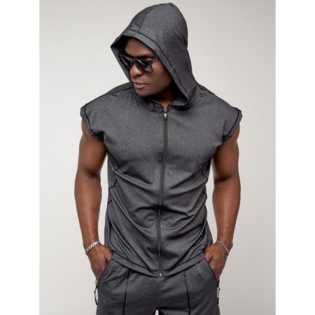 Sports suit men's, size 46-48, dark gray color-12