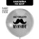 Polymer stickers on the balls of a "real man", black