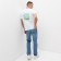 Men's T-shirt Minaku "Future" Color White, Rr. 48