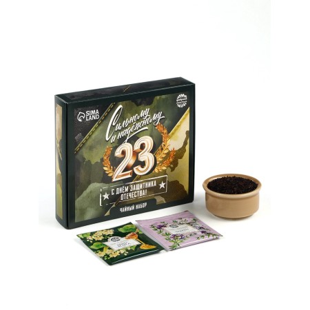 A set of tea "strong and reliable", 20 g + 12 p-1