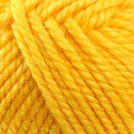 Yarn "Budget maxi" 40% wool, 60% acrylic 140m/150g (yellow 104)-2