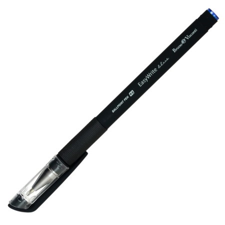 Ballpoint pen Easywrite Black, node 0.5 mm, blue ink, matte case Silk Touch-1