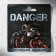 Male Bracelet "Danger", length 23 cm