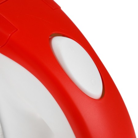 Electric kettle Homestar HS-1054, metal, 2.3 l, 1500 watts, silver-red-2