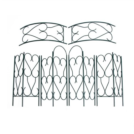 Sadovaya arch, collapsible, 230 × 125 × 36.5 cm, metal, green-2