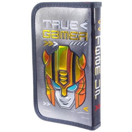Penal frame with metallic effect, 1 section, 115x20x30 mm, laminated cardboard, transformers-4