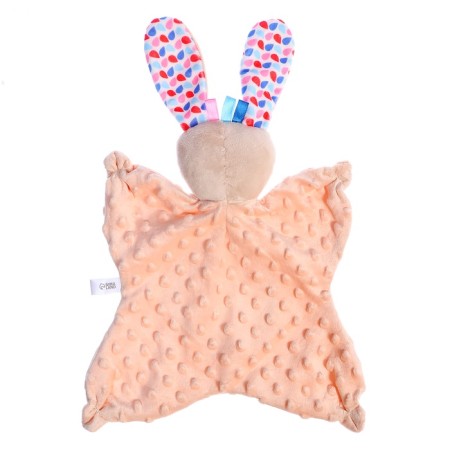 Soft toy - comforter "Bunny", beige-2
