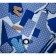 Napotlet for the devices Snowflakes Blue, size 35x45 cm