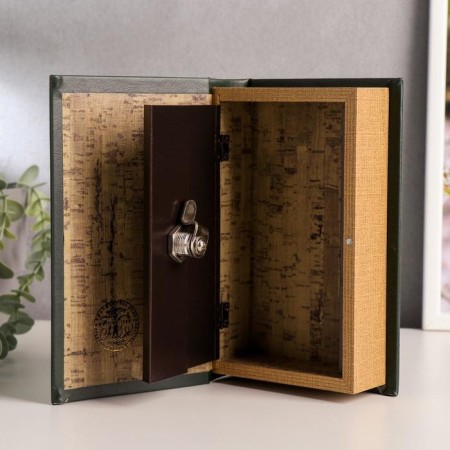 Safe Brush tree to the leatherette "Money, success and you" embossing 21x13x5 cm-3