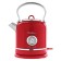 Electric kettle Tesler KT-1745 Red, metal, 1.7 l, 2200 watts, retro, red