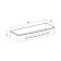 IDDIS Optima Home She10spi44, 301x129x47 mm, chrome, pollen, stainless steel