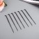 The needle for felting (set 7 pcs.) 9.5x0.7x0.7 cm