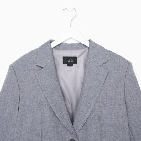 Women's jacket with a cut on the back of MIST size L-XL, color gray-8