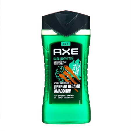 SHAMPUN-shower GEL AXE Shower Power Jungle, 250 ml
